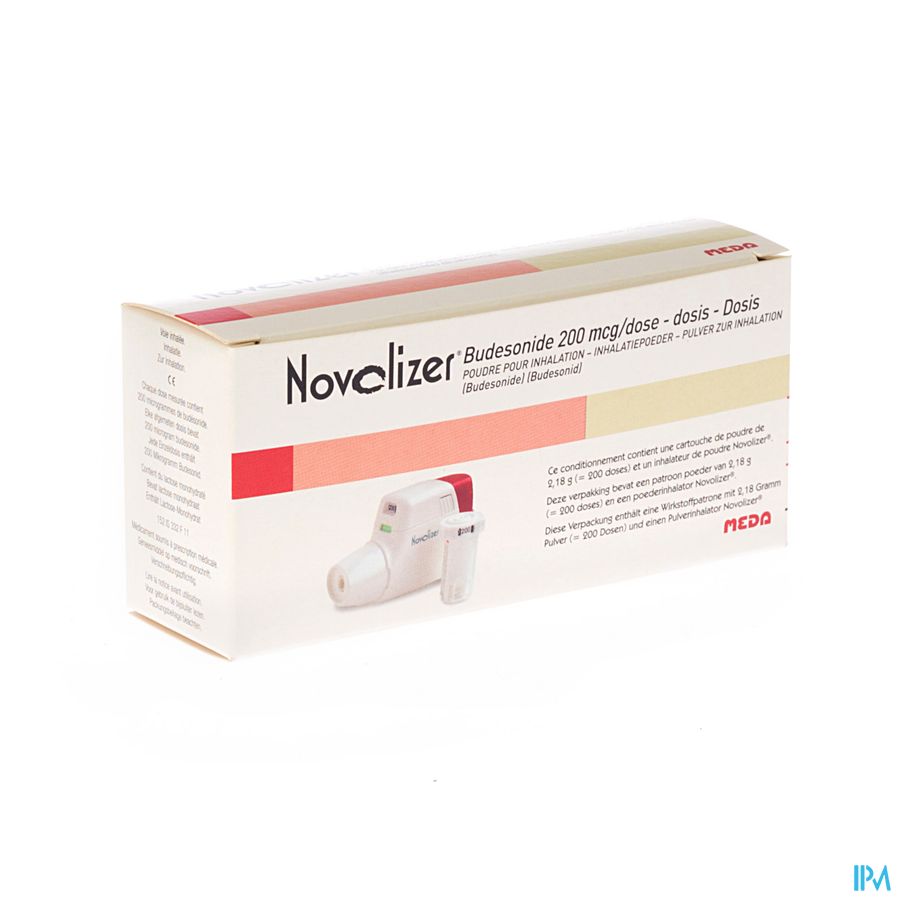 Novolizer Budesonide 200x200 Mcg Pdr Inhal Novolizer Budesonide 200x200 Mcg Pdr Inhal