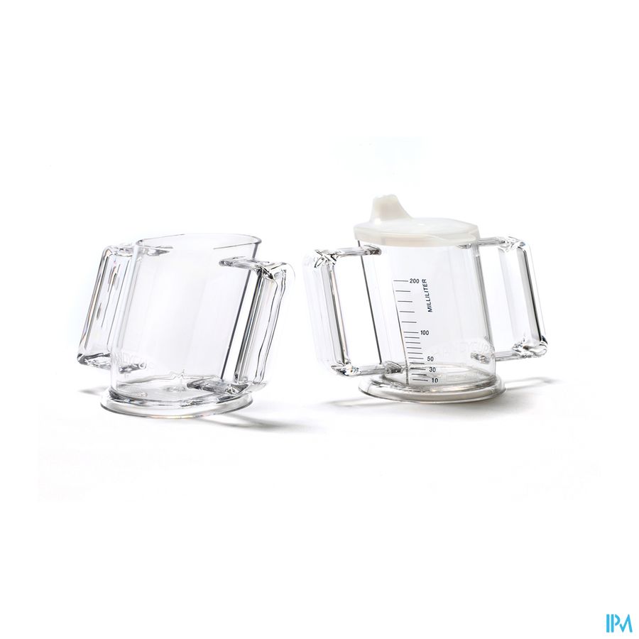 Handycup Beker Schuin Tr Maataanduid.+2 Tuit.237ml