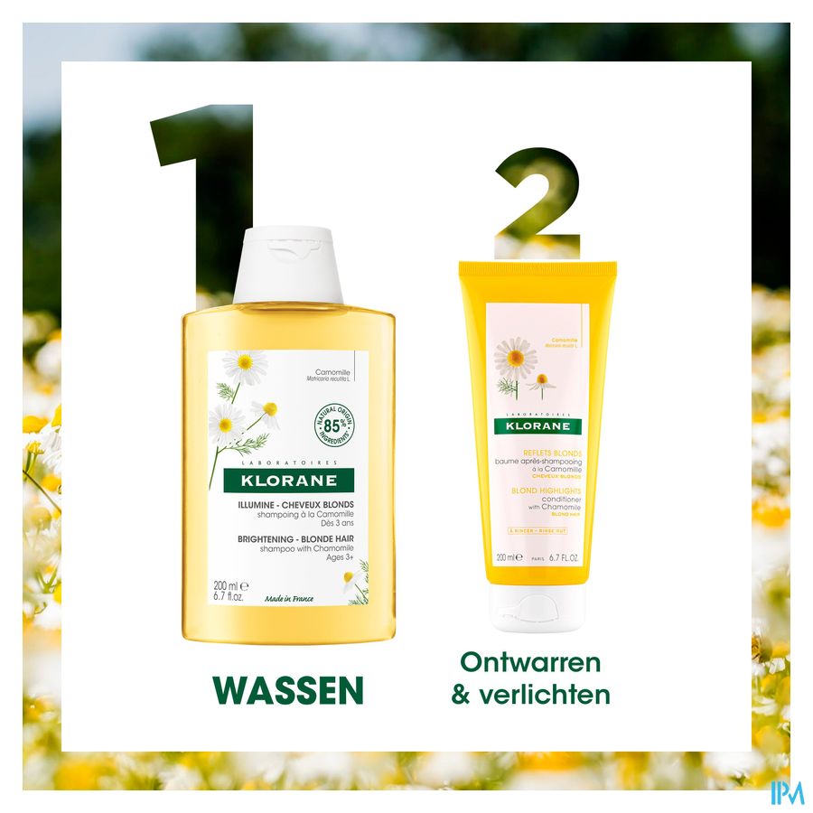 Klorane Capil. Sh Kamille 200ml 9