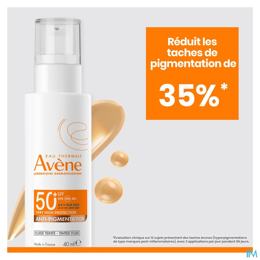 Avene Zon Spf50+ A/pigment Fluide 40ml 17