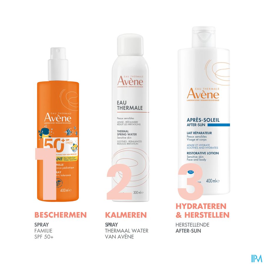 Avene Zon Spf50+ Spray Familie 400ml 12