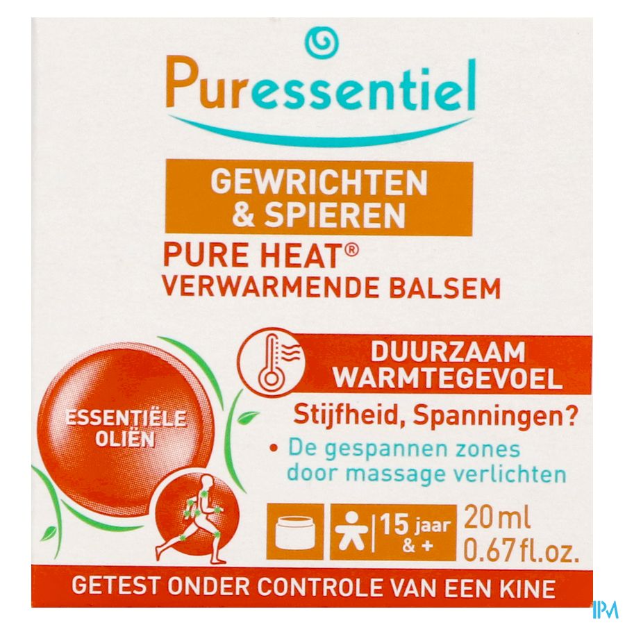 Puressentiel Gewrichten Balsem Pure Heat 20ml 3