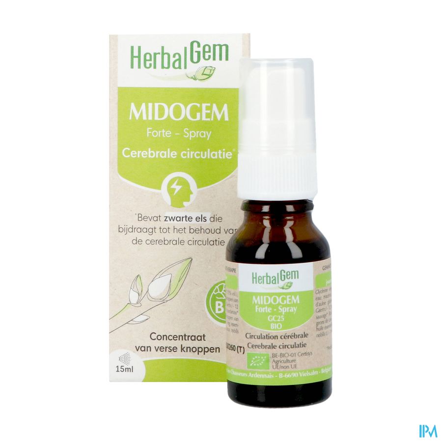 Herbalgem Midog Fort Spray Bio 15ml 5