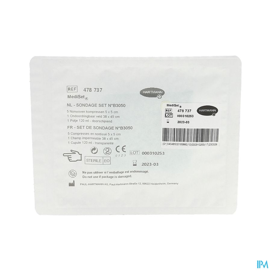 Sondageset #b3050 1 P/s Sondageset #b3050 1 P/s