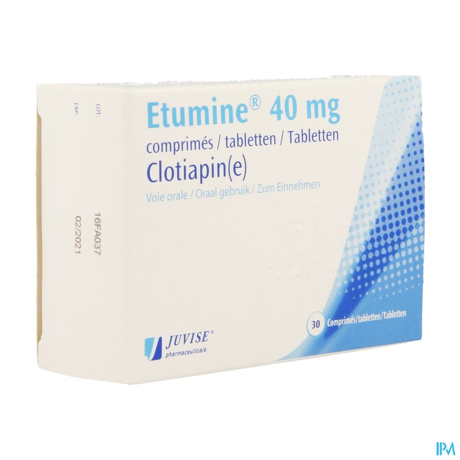 Etumine Blister Comp 30 X 40mg Etumine Blister Comp 30 X 40mg