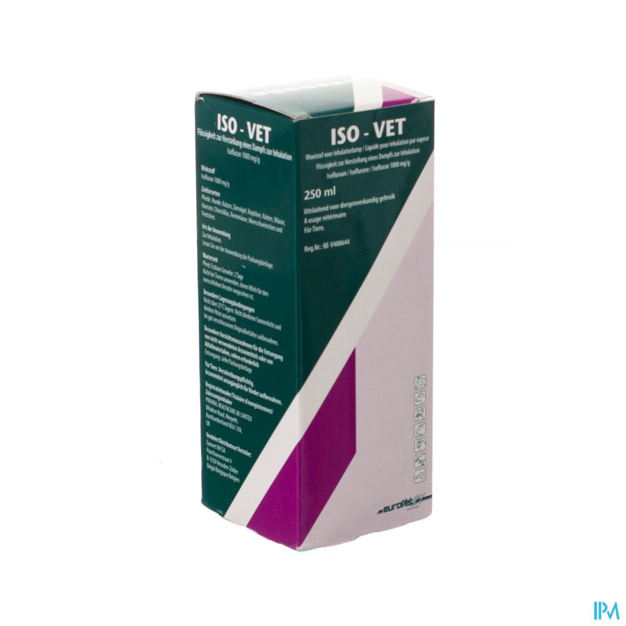 Iso-vet 100mg/g Sol Inha Fl 250ml Iso-vet 100mg/g Sol Inha Fl 250ml