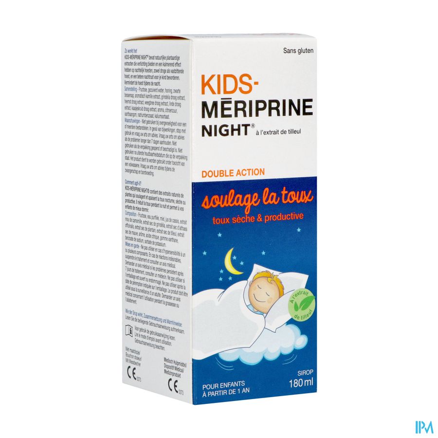 Kids Meriprine Night Sirop 180ml Kids Meriprine Night Sirop 180ml