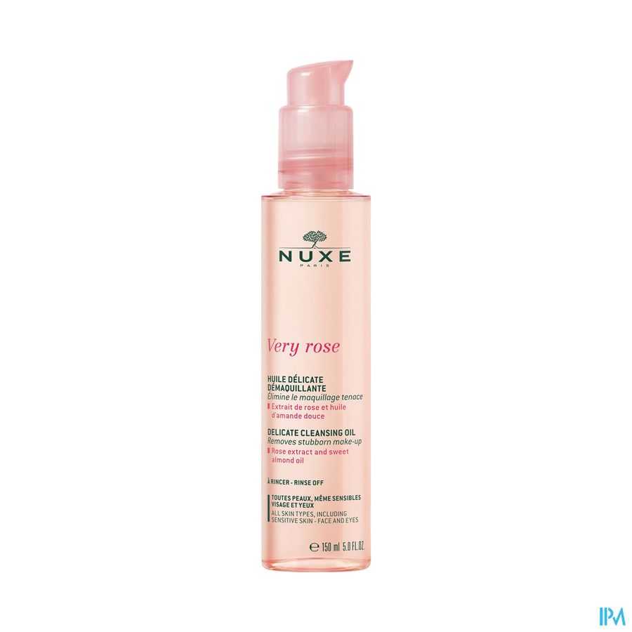 Nuxe Very Rose Huile Delicate Demaq 150ml Nf Nuxe Very Rose Huile Delicate Demaq 150ml Nf