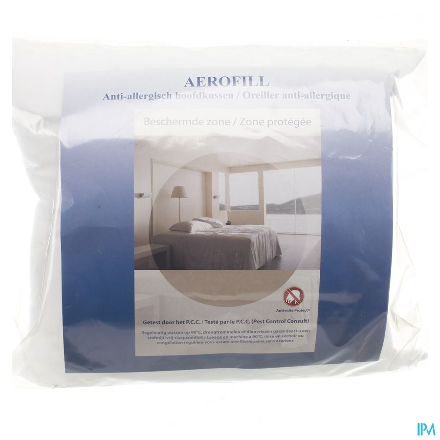 Amp Hoofdkussen + Hoes 60x60cm Amp Hoofdkussen + Hoes 60x60cm