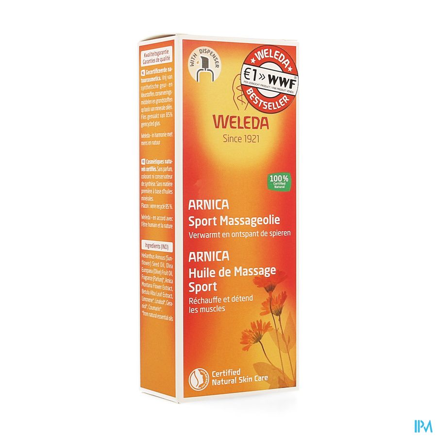 Weleda Massage Olie Arnica 100ml 1