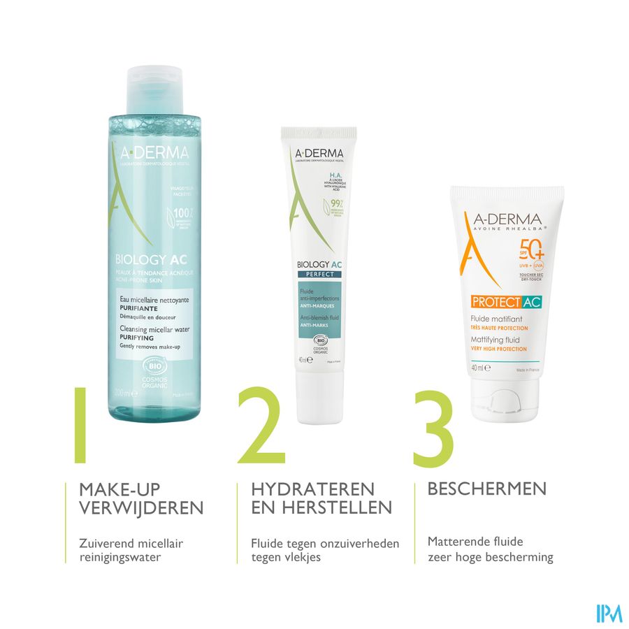 Aderma Biology Ac Perfect Fluide A/imperfect. 40ml 21