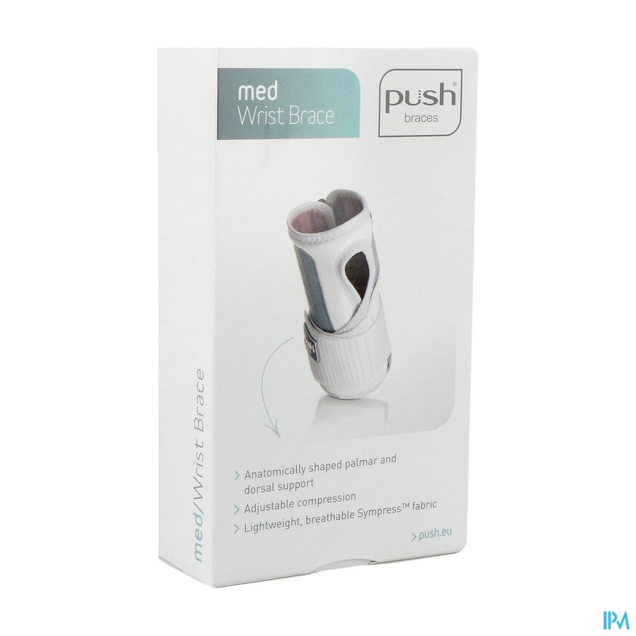 Push Med Polsbrace Rechts 17-19cm T3