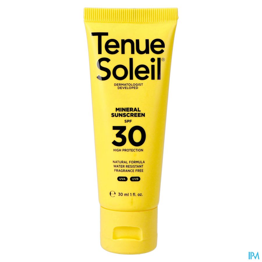 Tenue Soleil Minerale Zonnecreme Spf30 30ml 2