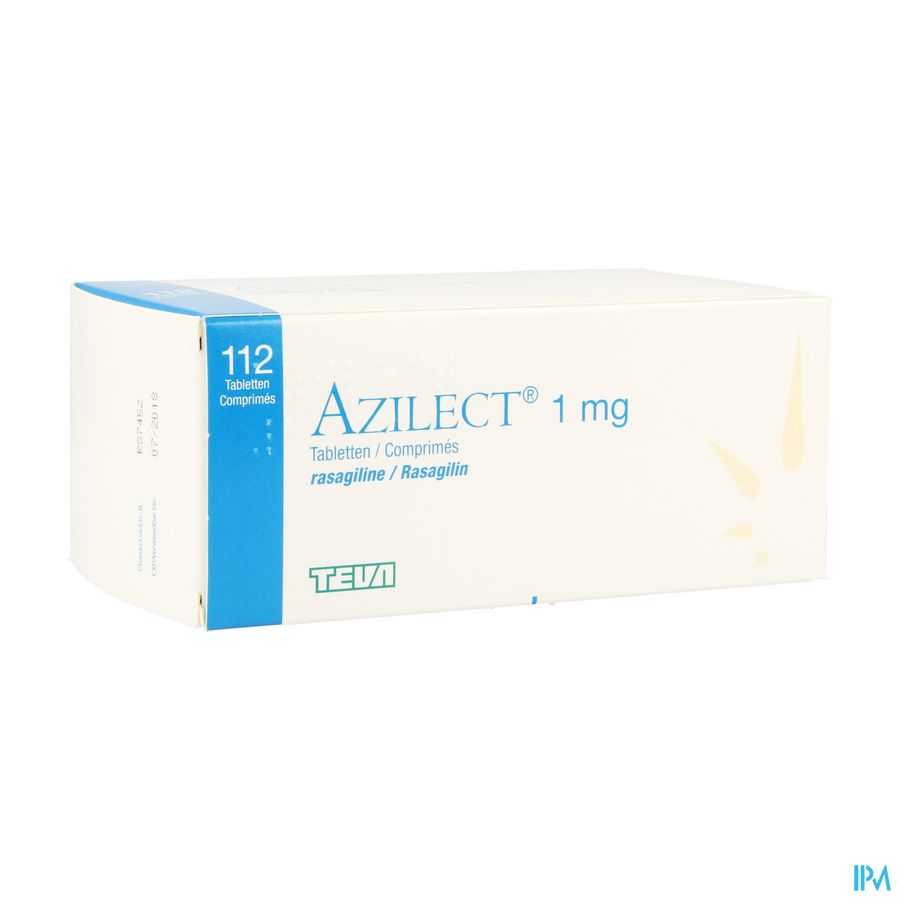 Azilect 1mg Pi Pharma Comp 112 X 1mg Pip Azilect 1mg Pi Pharma Comp 112 X 1mg Pip