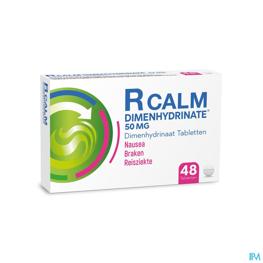 R Calm Dimenhydrinate 48 Tabl/comp