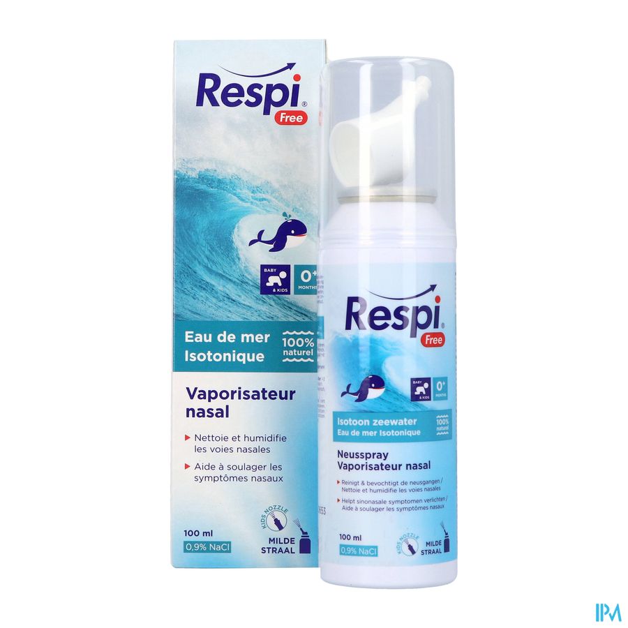 Respi Free Isotonic Baby Kids Spray 100ml 8