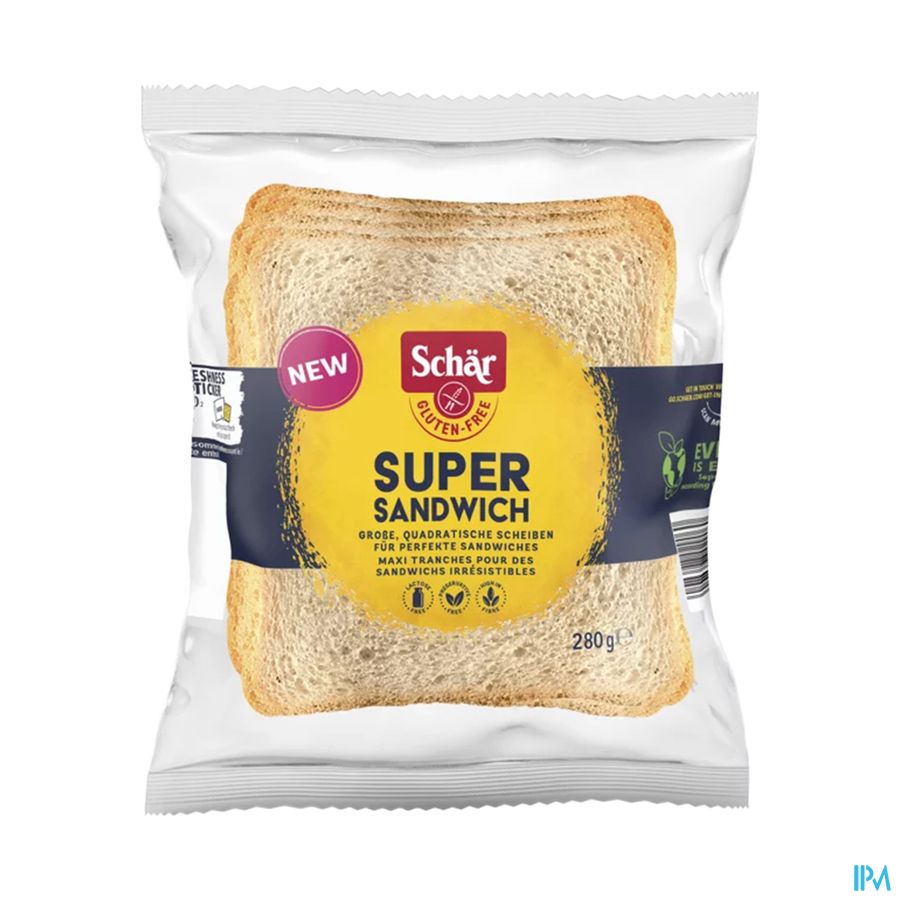 Schar Sandwich Dunkel 400g Revogan Schar Sandwich Dunkel 400g Revogan