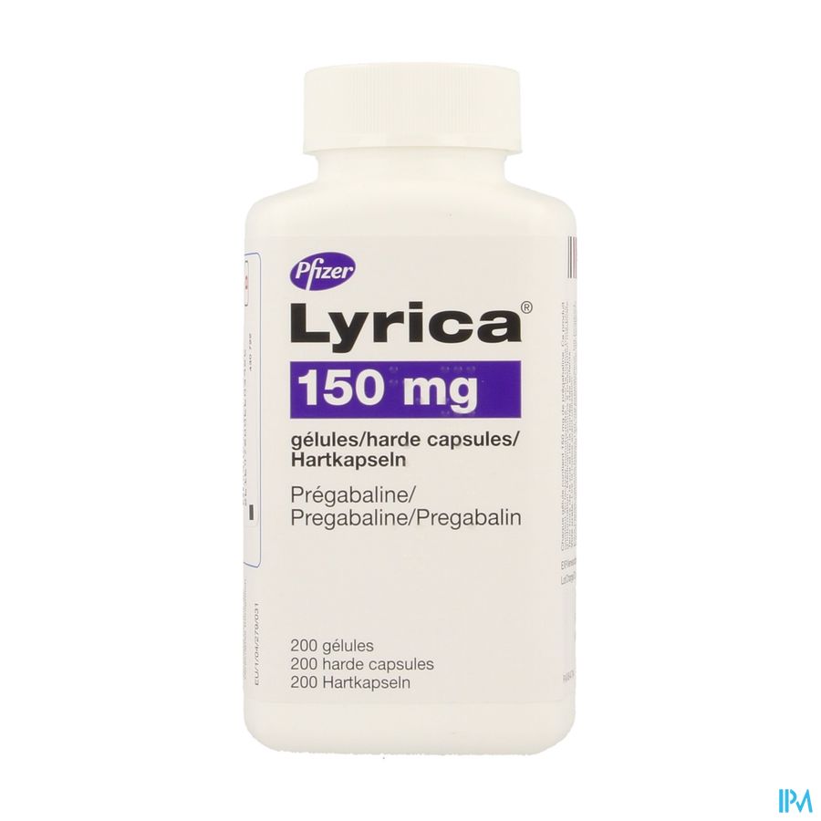Lyrica 150mg Harde Caps 200 X 150mg Lyrica 150mg Harde Caps 200 X 150mg