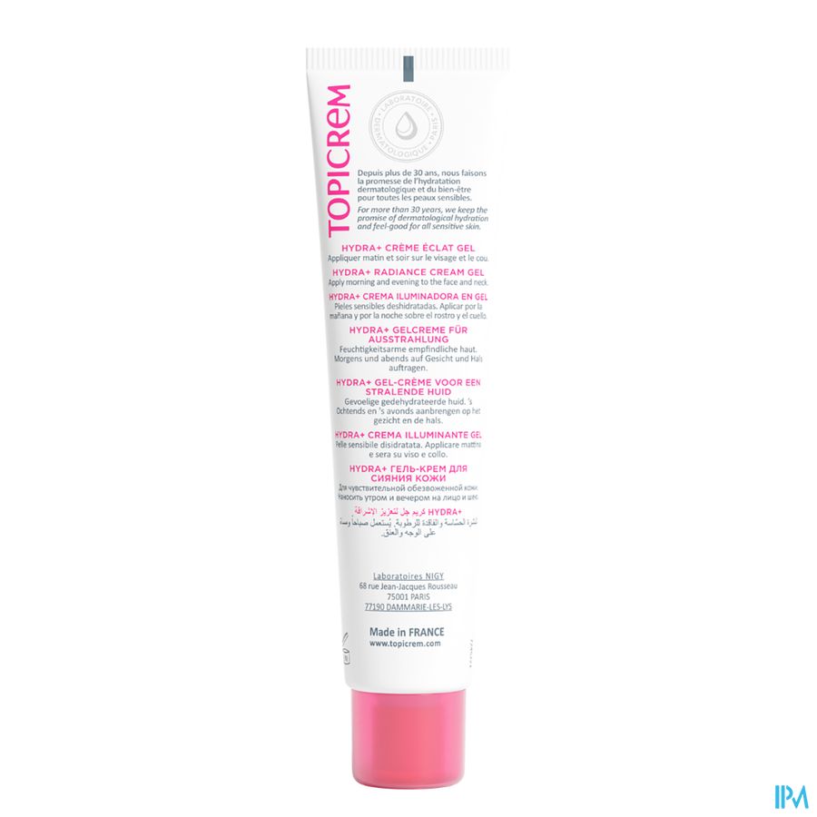 Topicrem Hydra+ Stralende Hydraterende Gel 40ml 3