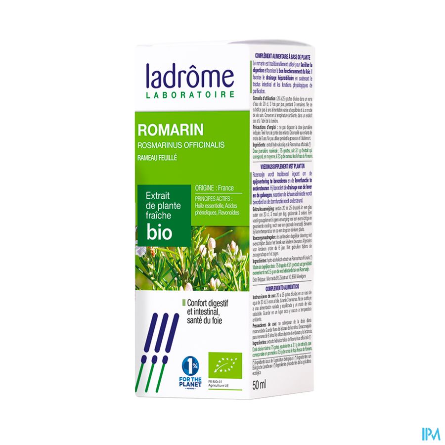 Ladrome Rosmarinus Officinalis/rozemarijn 50ml