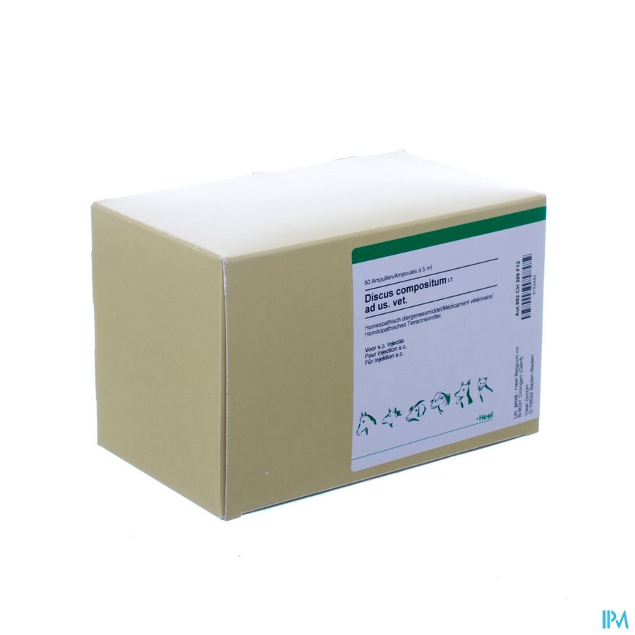 Discus Compositum Lt Ad Us.vet Amp 50x5,0ml Discus Compositum Lt Ad Us.vet Amp 50x5,0ml