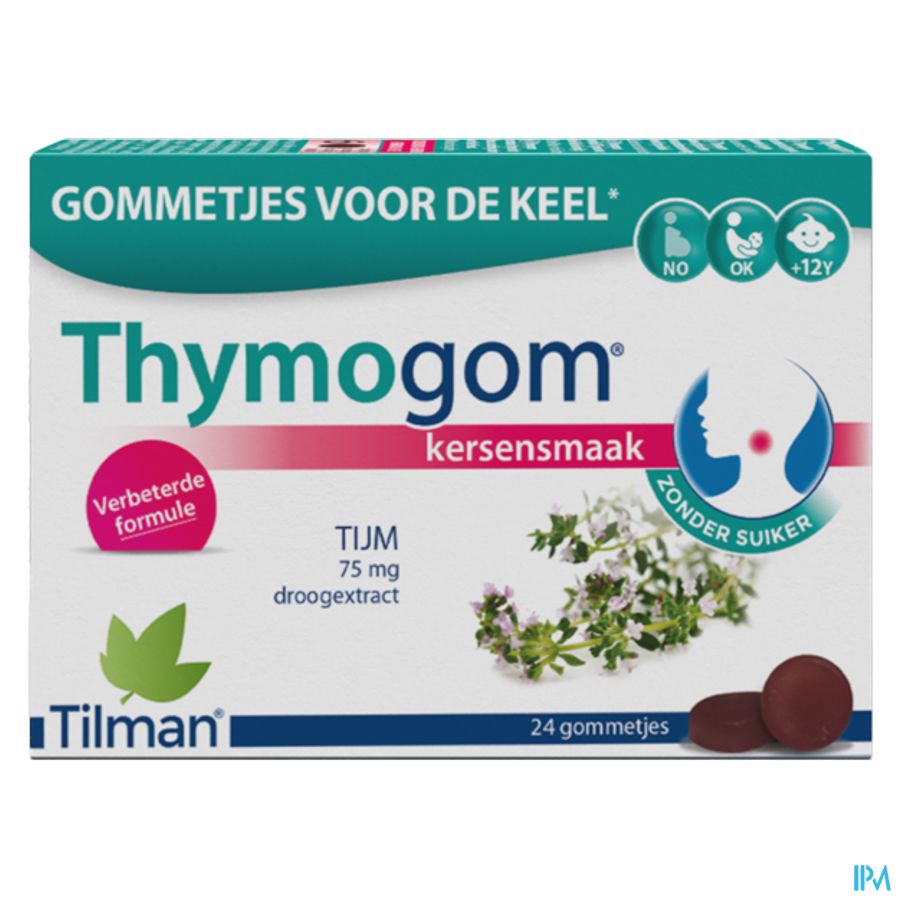 Thymogom Gommetjes Tijmextract 24 4
