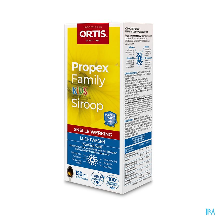 Ortis Propex Siroop Kids 150ml Ortis Propex Siroop Kids 150ml