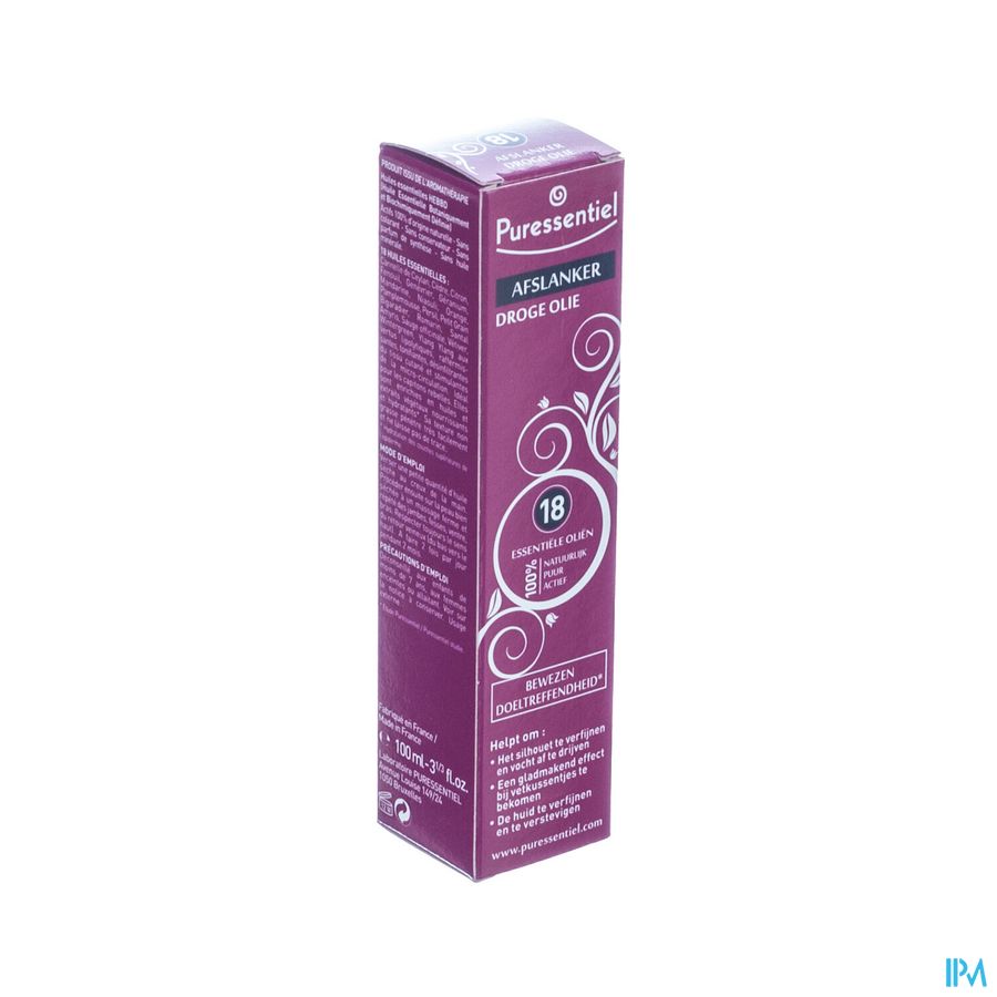Puressentiel Afslanking Droge Olie 18 Ess Ol.100ml 4