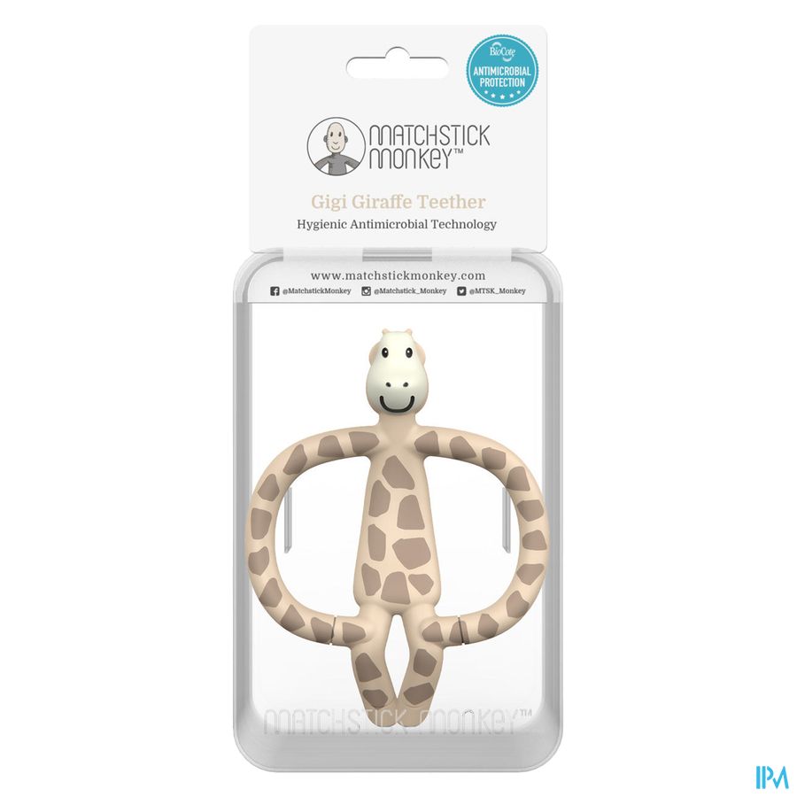 Matchstick Monkey Animal Bijtring Giraf 1