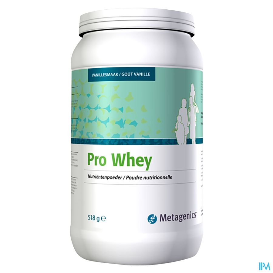 Pro Whey Vanille Nf Pdr 21port. Metagenics 2