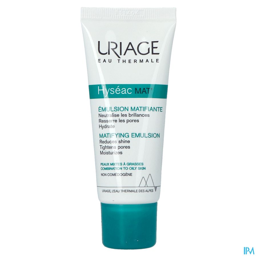 Uriage Hyseac Mat Gel Creme Tube 40ml 4