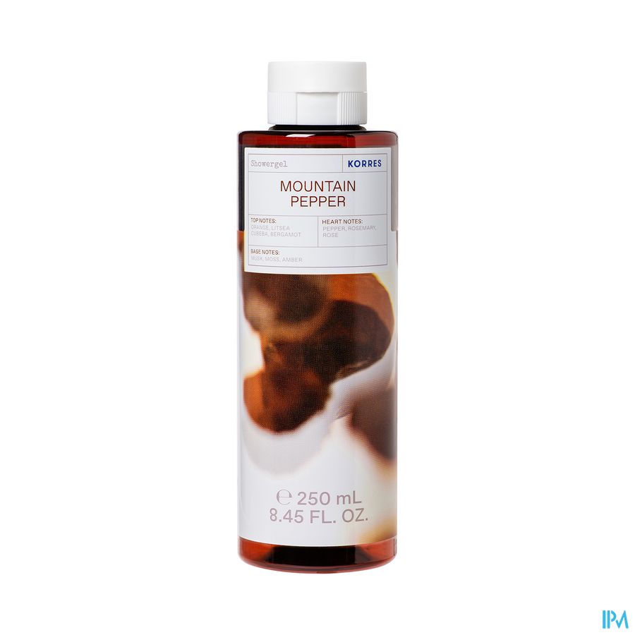 Korres Kb Douchegel Mountainpep. Berg.corian.250ml Korres Kb Douchegel Mountainpep. Berg.corian.250ml