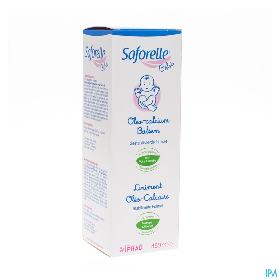Saforelle Baby Liniment met olie en kalk 450ml