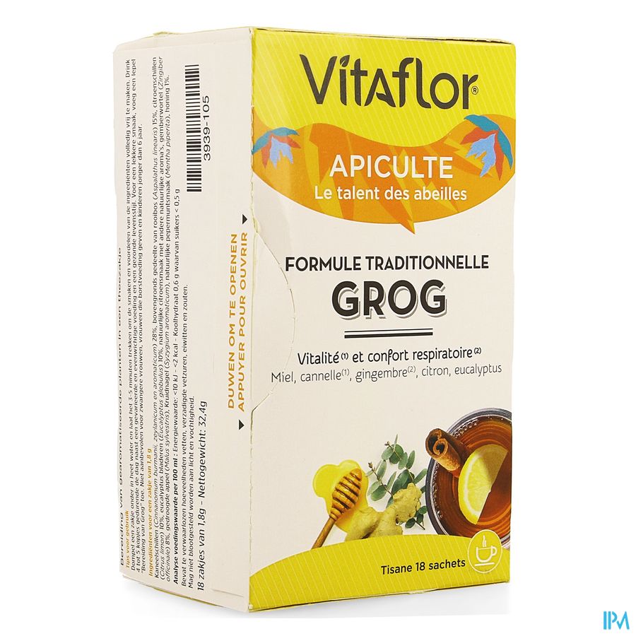 Vitaflor Grog Formule Traditionnelle Sach 18 Vitaflor Grog Formule Traditionnelle Sach 18