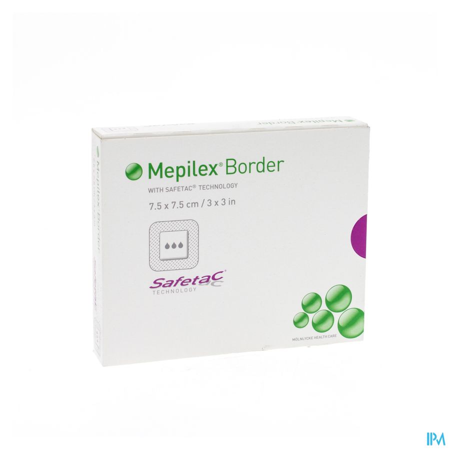 Mepilex Border Sil Adh Ster Nf 7,5x 7,5 5 295200 Mepilex Border Sil Adh Ster Nf 7,5x 7,5 5 295200