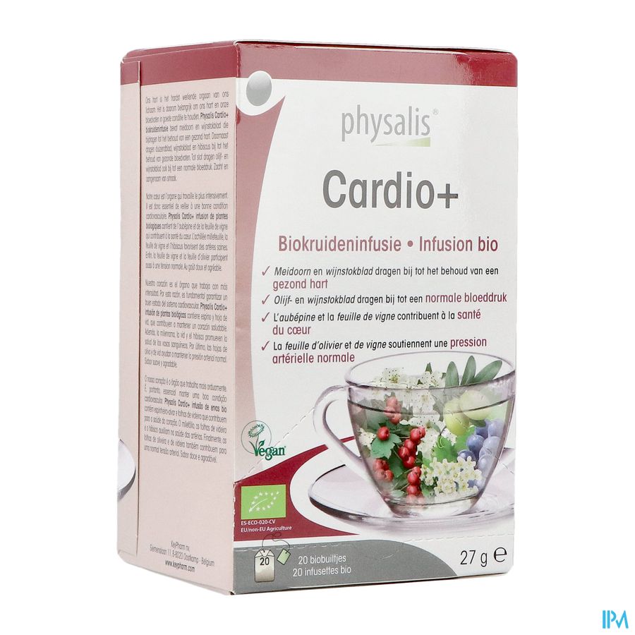 Physalis Cardio+ Infusie Bio Builtjes 20 Physalis Cardio+ Infusie Bio Builtjes 20