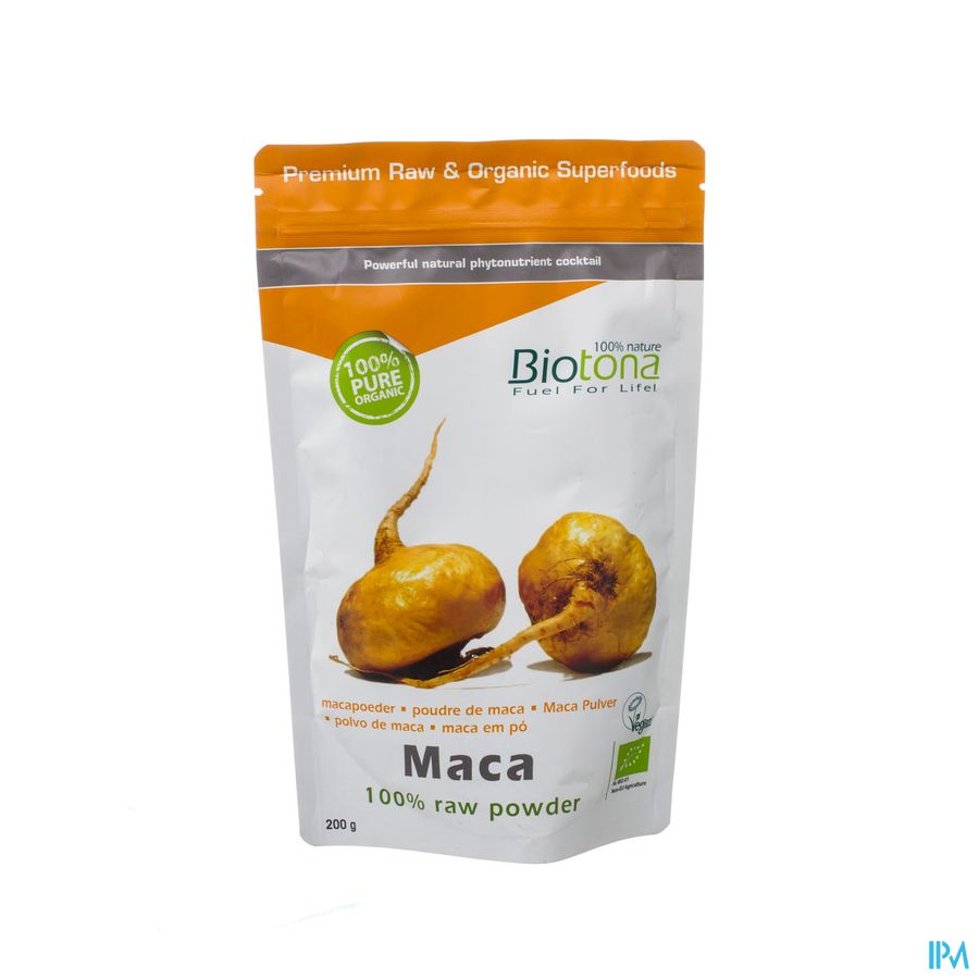 Biotona Maca Raw Powder 200g Biotona Maca Raw Powder 200g