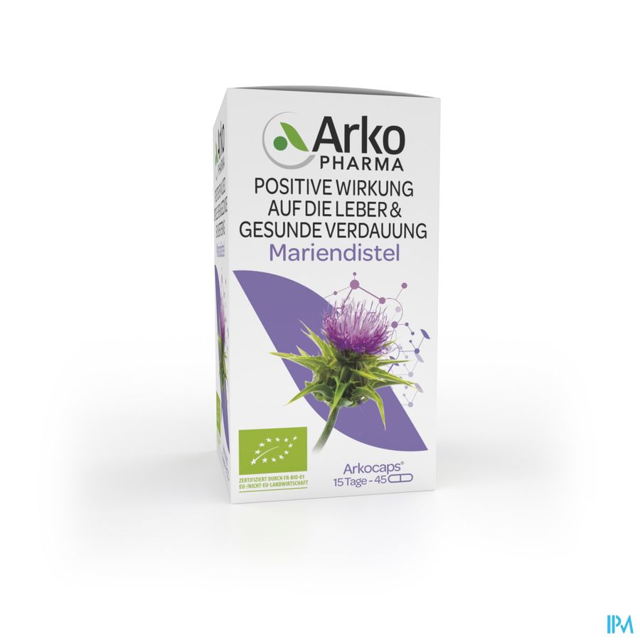 Arkogelules Chardon Marie Bio Caps 45 Nf Arkogelules Chardon Marie Bio Caps 45 Nf