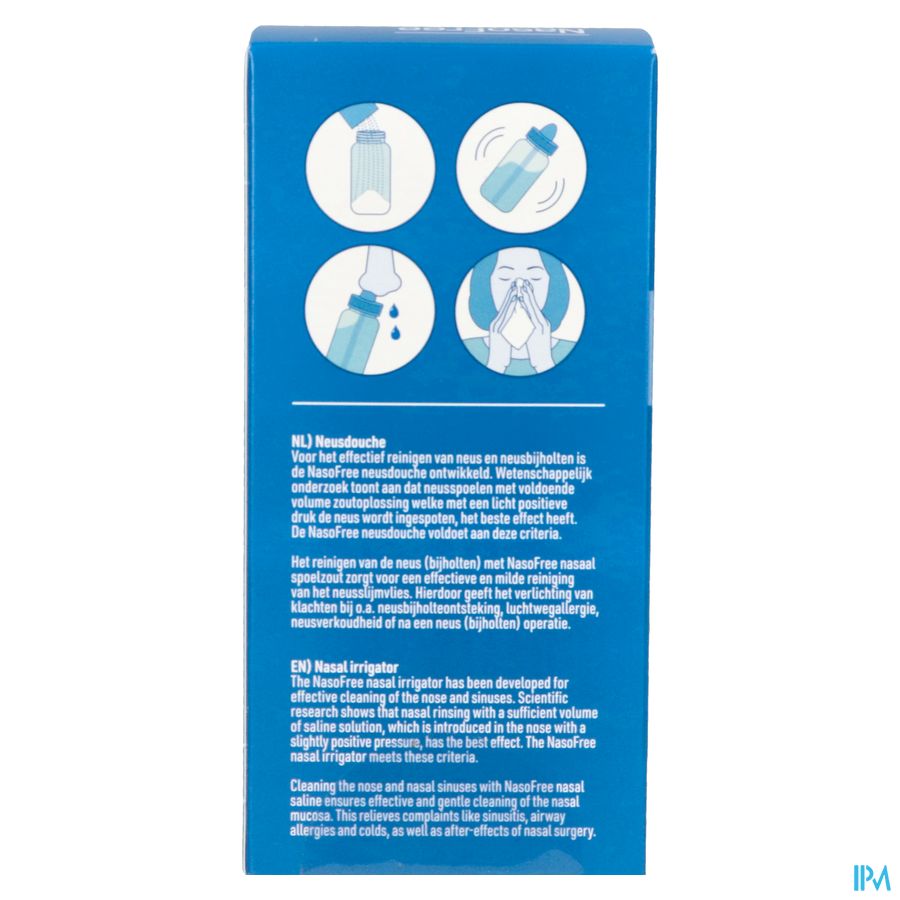 Nasofree Douche Nasale Fl + 4 Sach 7