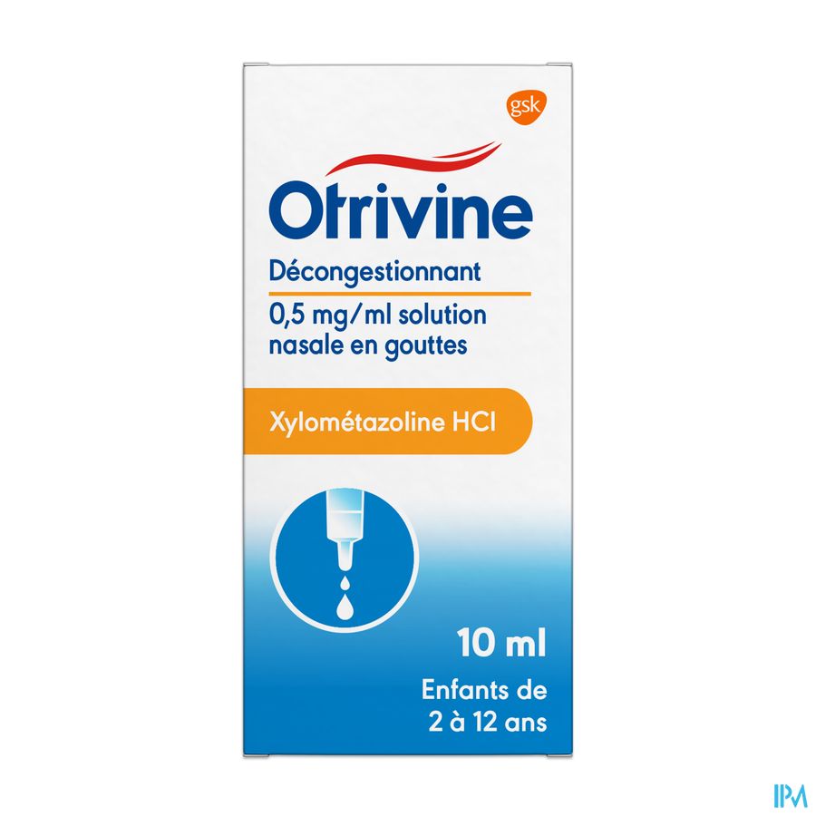 Otrivine Hydrat 0,05% Gutt 10ml