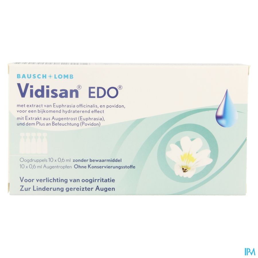 Vidisan Edo Oogdruppels 10 Ud 2