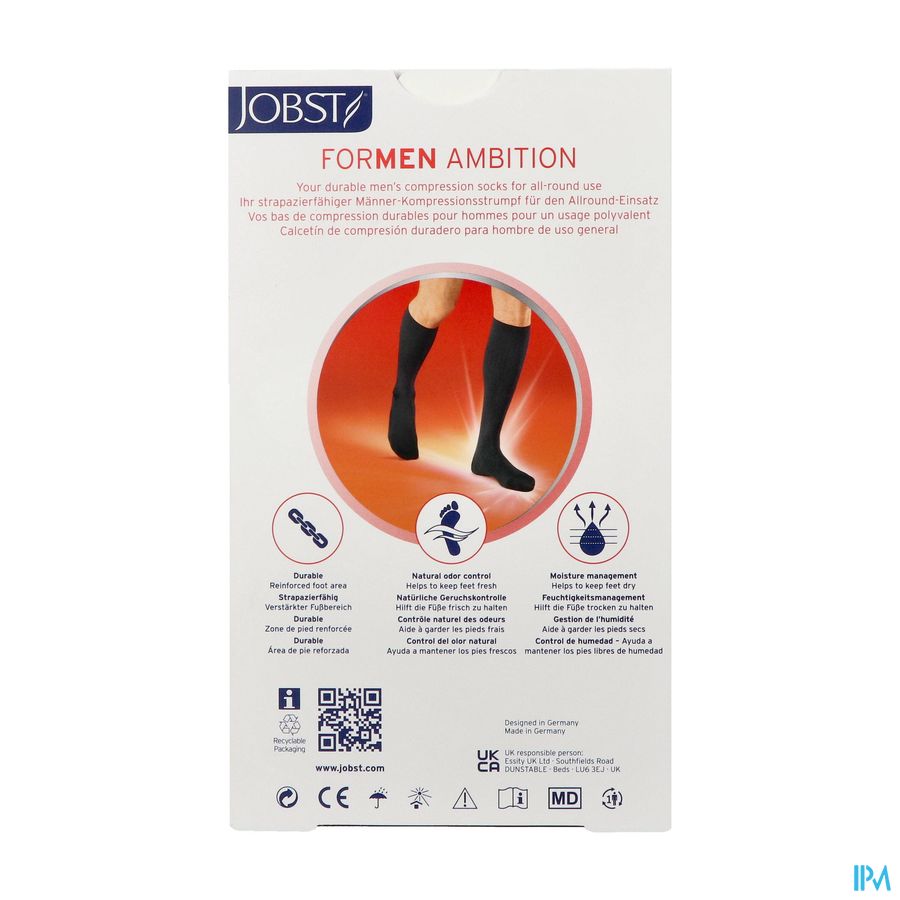 Jobst For Men Ambition Cl2 Ad Long Black Vi 1p 6