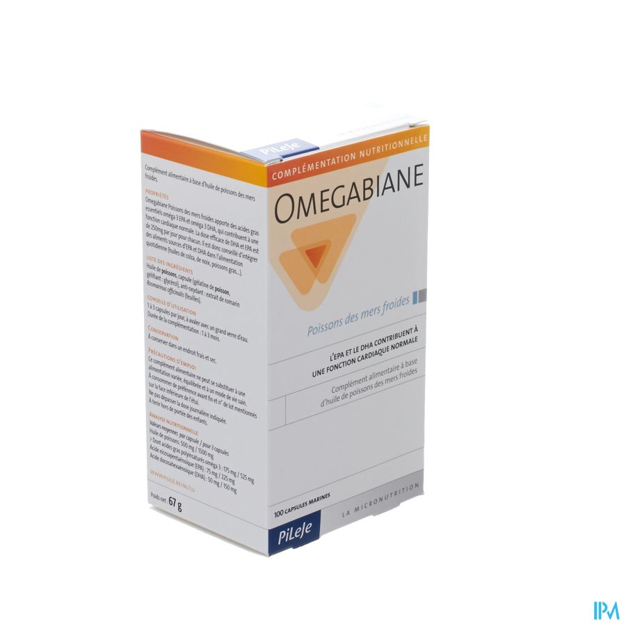 Omegabiane Poisson Des Mer Caps 100 Omegabiane Poisson Des Mer Caps 100