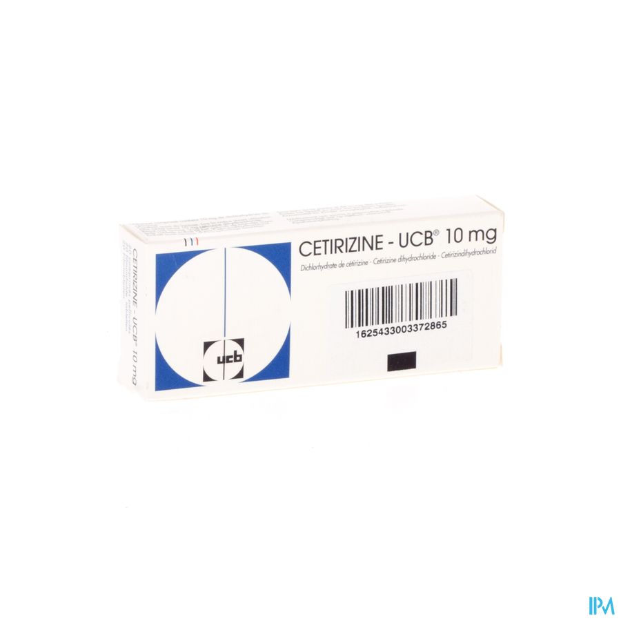 Cetirizine Ucb Comp Pel. 20 X 10mg
