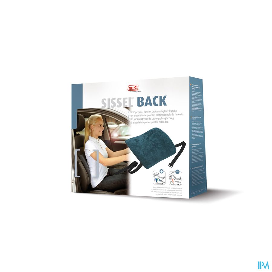Sissel Back Rugsteun Lumbaal Blauw Sissel Back Rugsteun Lumbaal Blauw