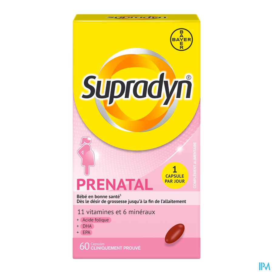 Supradyn Prenatal Caps 60 6