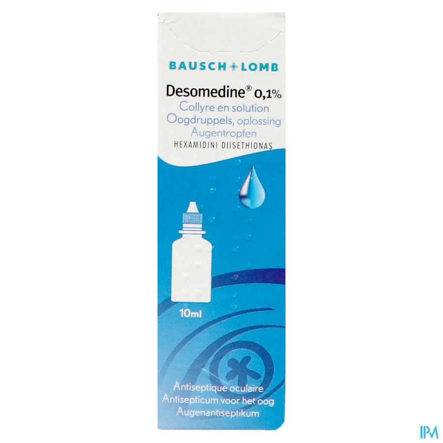 Desomedine 0,1 % Collyre Fl 10ml 1