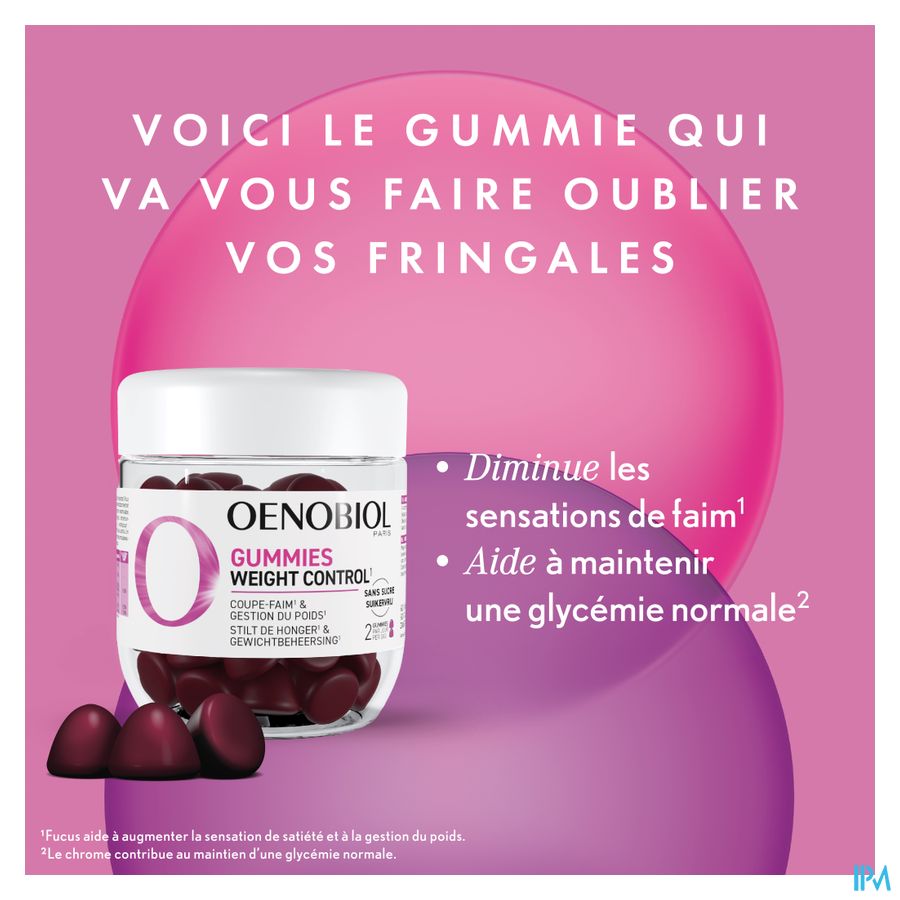 Oenobiol Gummies Weight Control 60 7