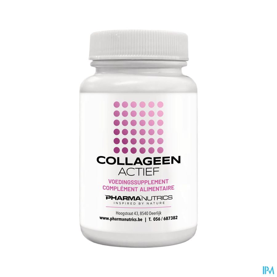 Collageen Actief V-caps 60 Pharmanutrics Collageen Actief V-caps 60 Pharmanutrics