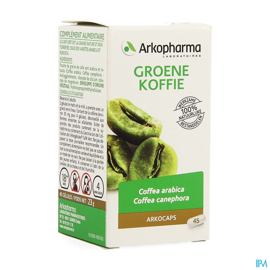 Arkocaps Groene Koffie Nf Caps 45 Cfr 4137832